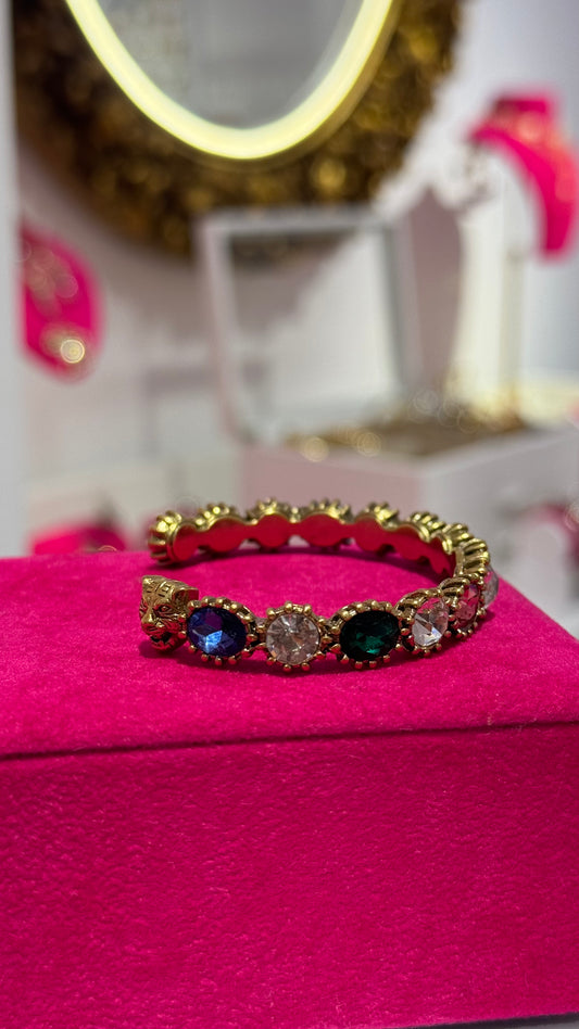 Çok Renkli Antik Kelepçe Bileklik