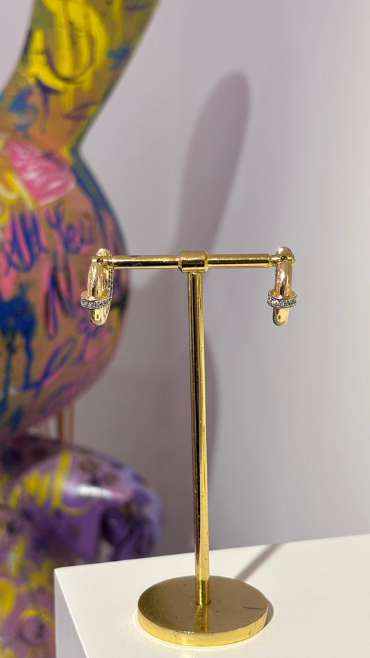 İki Taraflı Halka Küpe