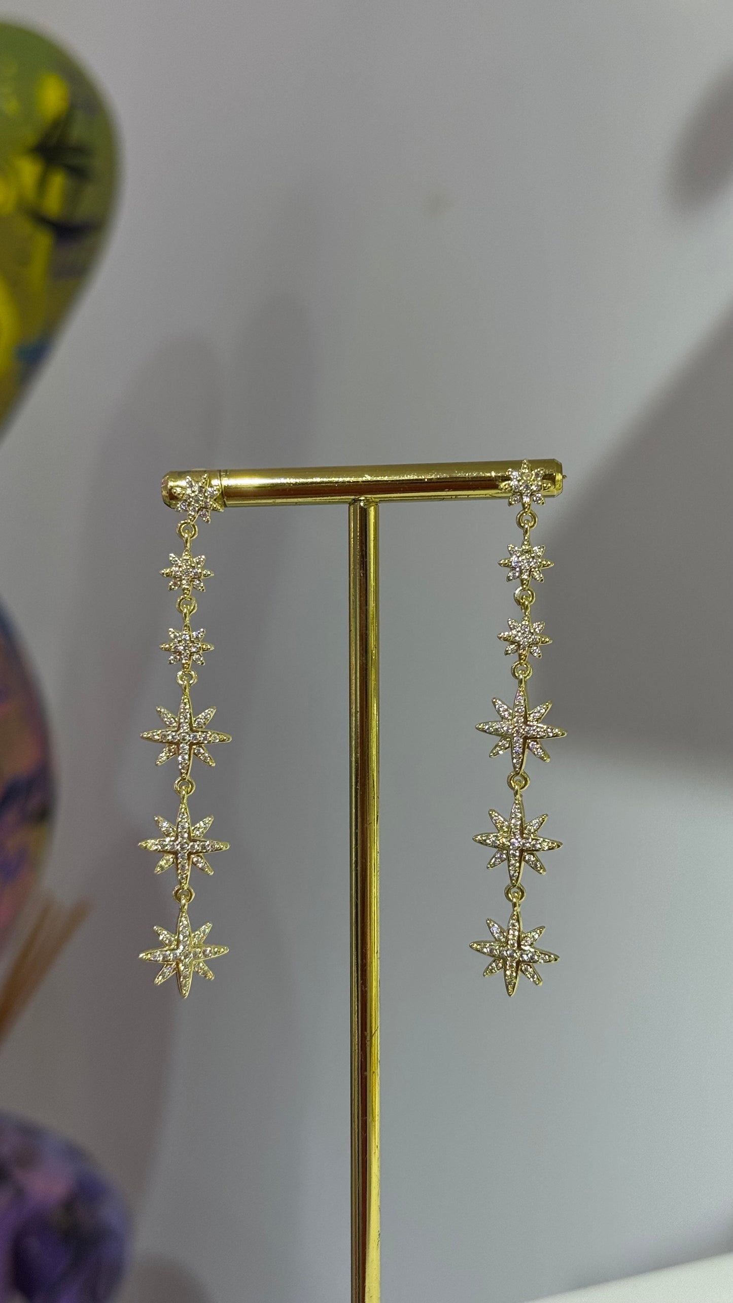 Sarkıt Yıldız Küpe