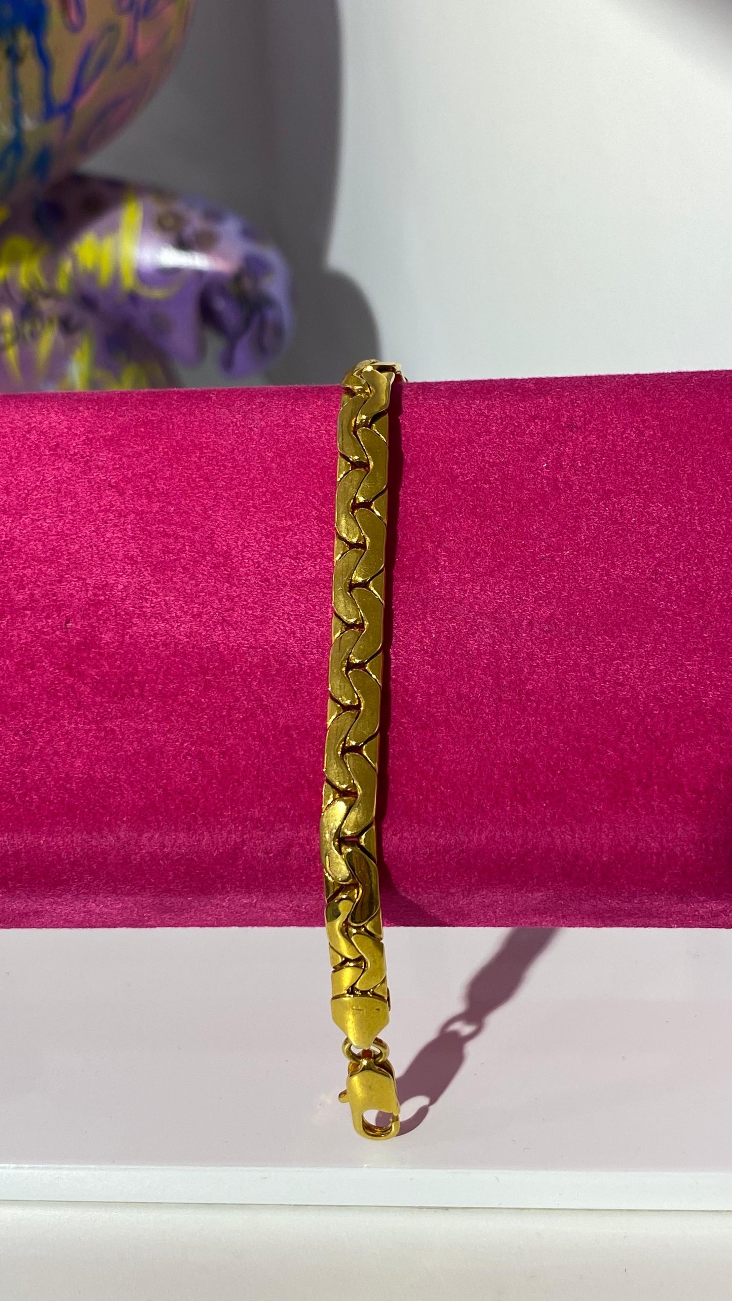 Çelik Yılan Zincir Bileklik