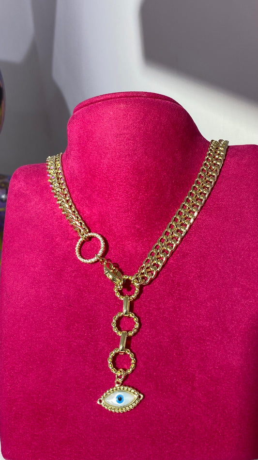Göz Detaylı Kolye