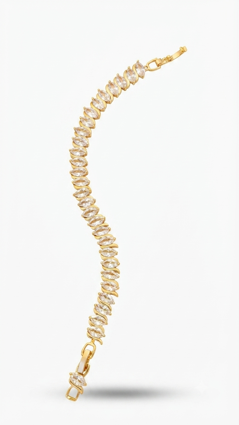 Gold Taş Bileklik
