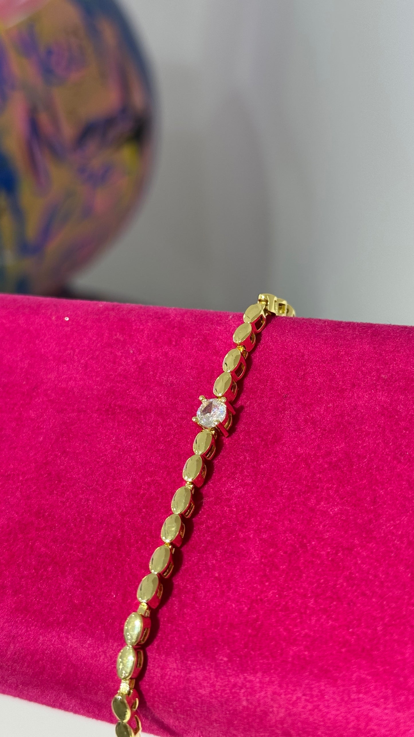 Tek Taşlı Bileklik