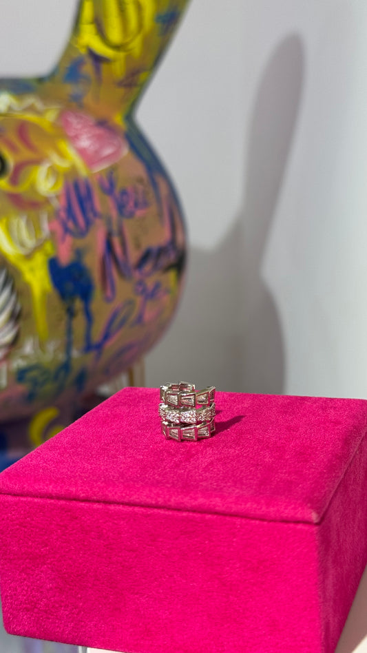 Taşlı Yılan Earcuff