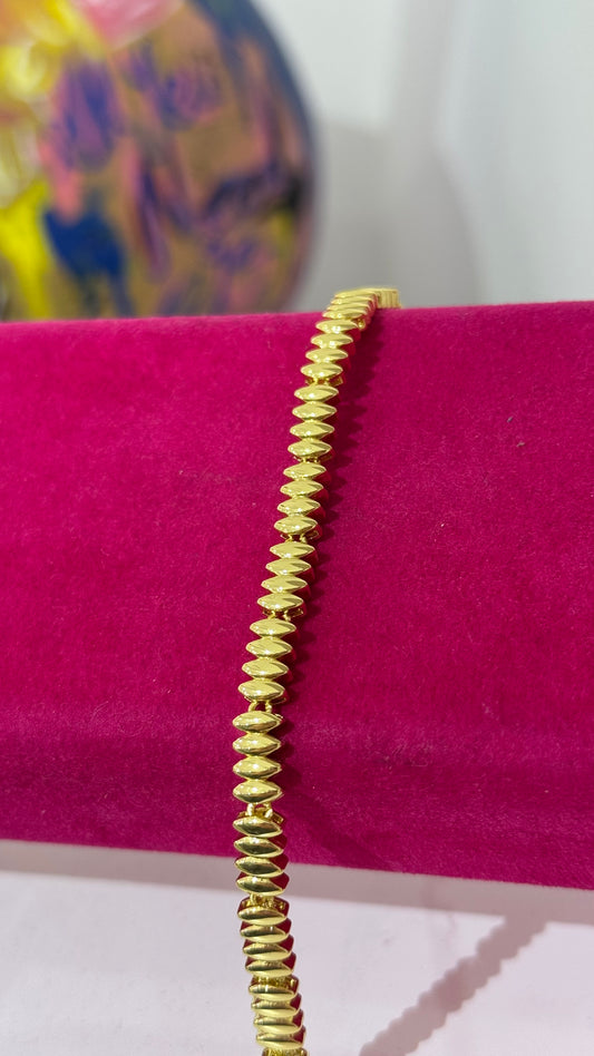 Düz Tırtıklı Bileklik