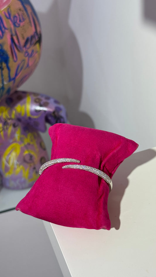 Taşlı Kelepçe Bileklik