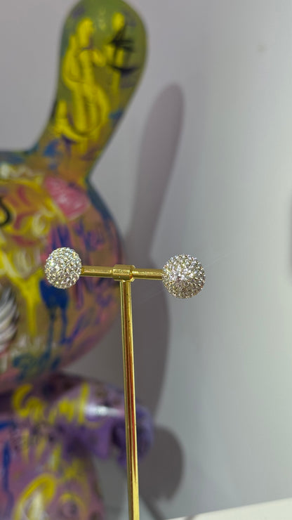 Swarovski Taş Konik Küpe