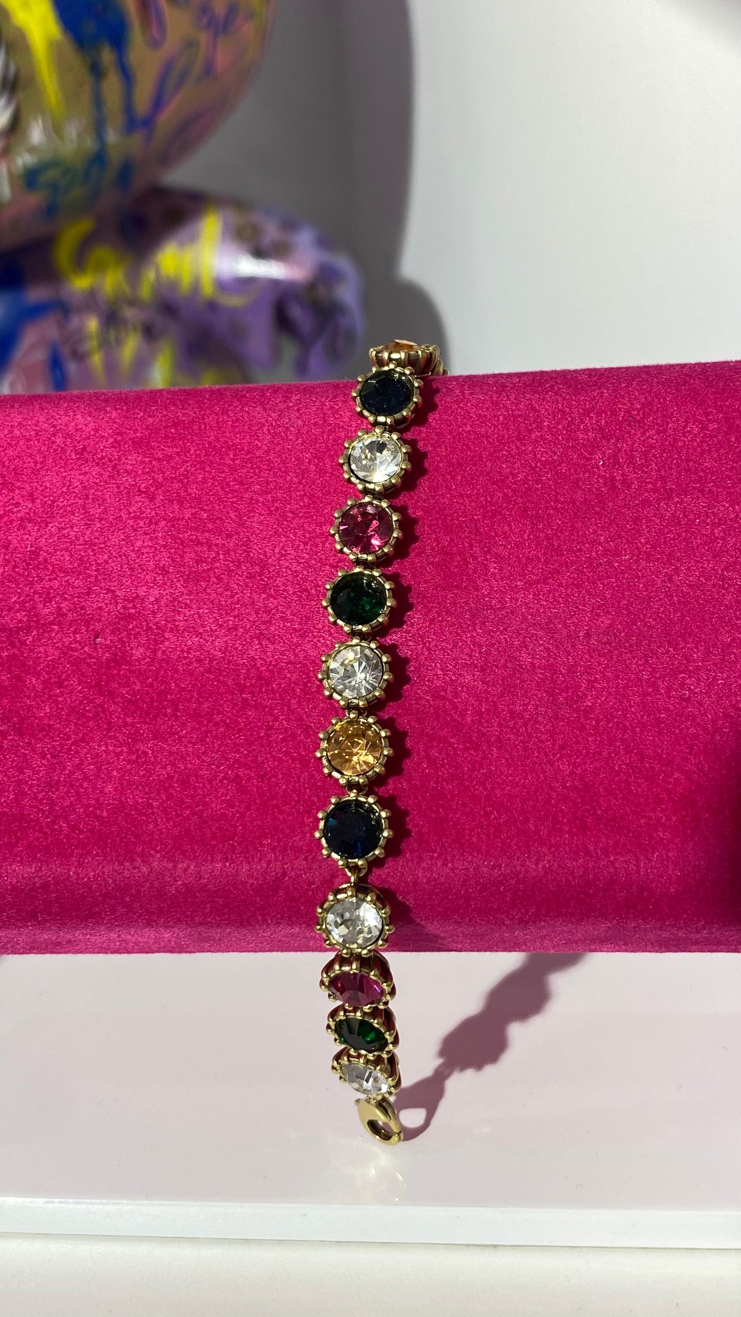 Çok Renkli Bronz Bileklik