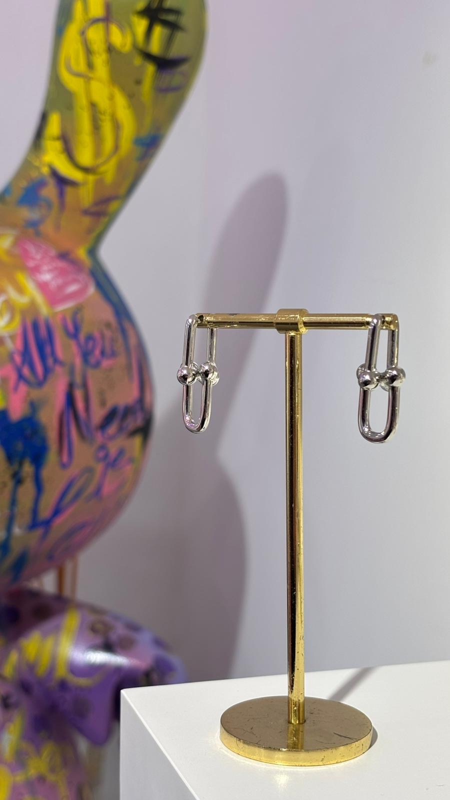 Taşsız Tif Model Küçük Küpe