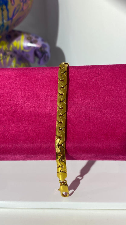 Çelik Yılan Zincir Bileklik