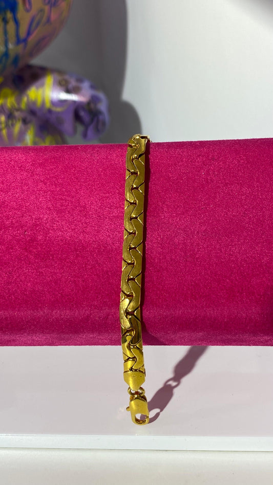 Çelik Yılan Zincir Bileklik