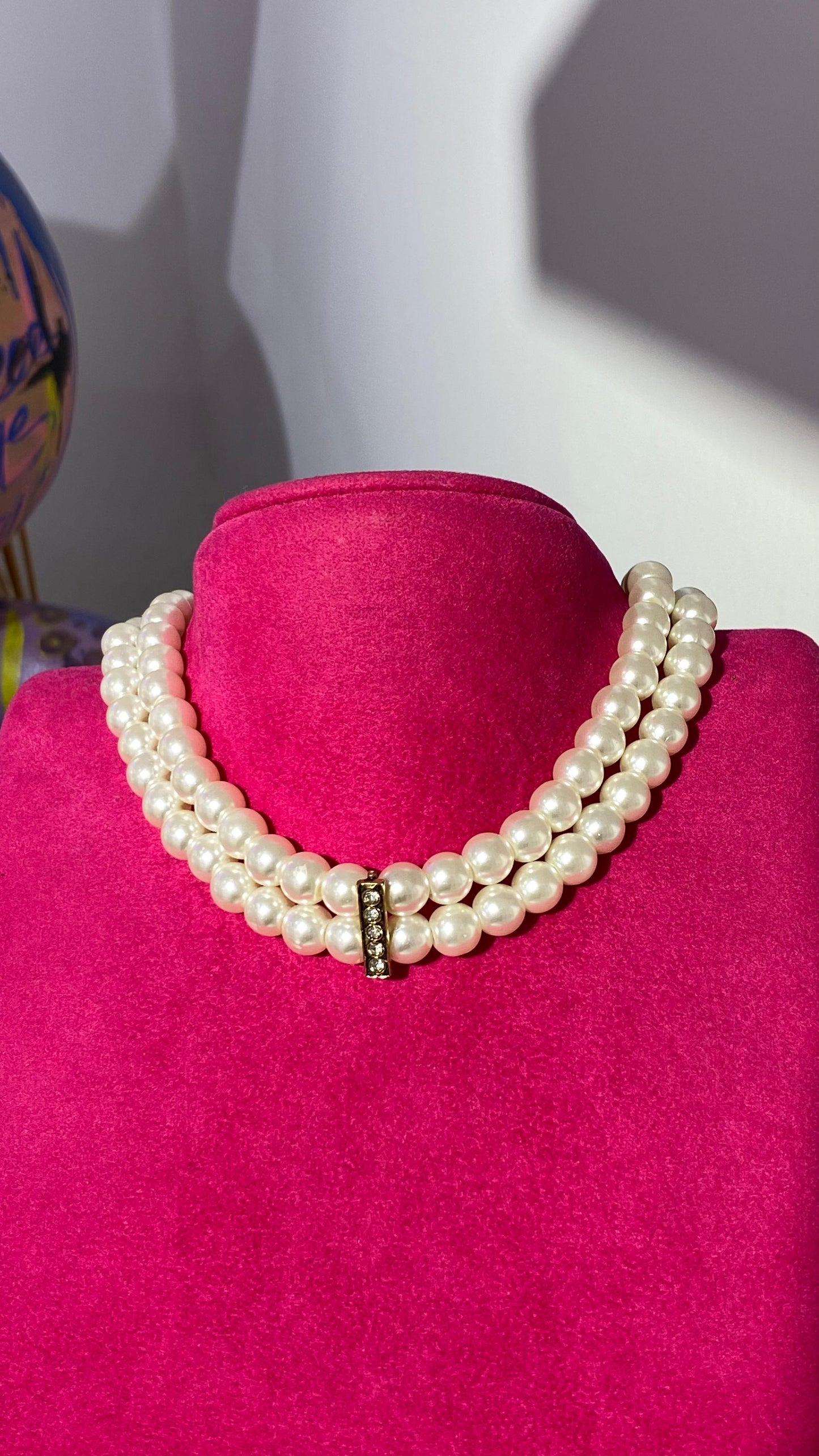 İki Sıra İnci Kolye