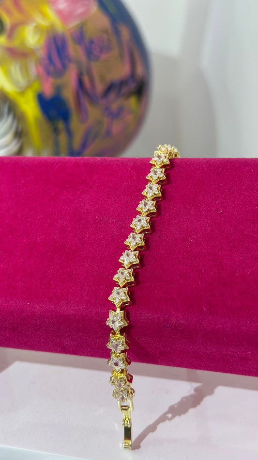 Yıldız Taşlı Bileklik