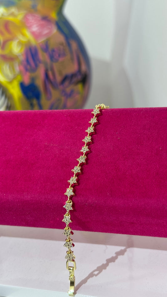 Yıldız Taşlı Bileklik