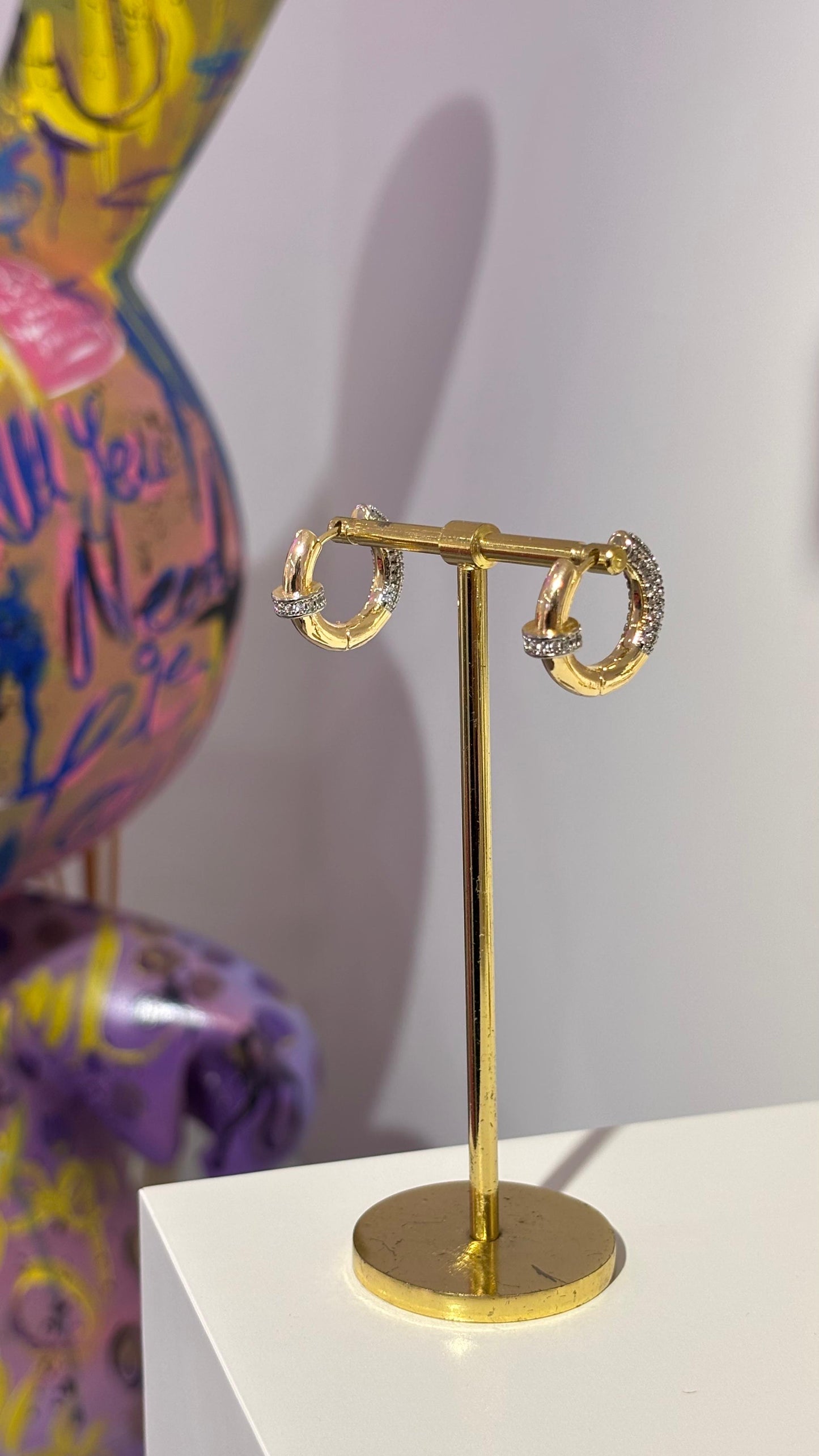 İki Taraflı Halka Küpe