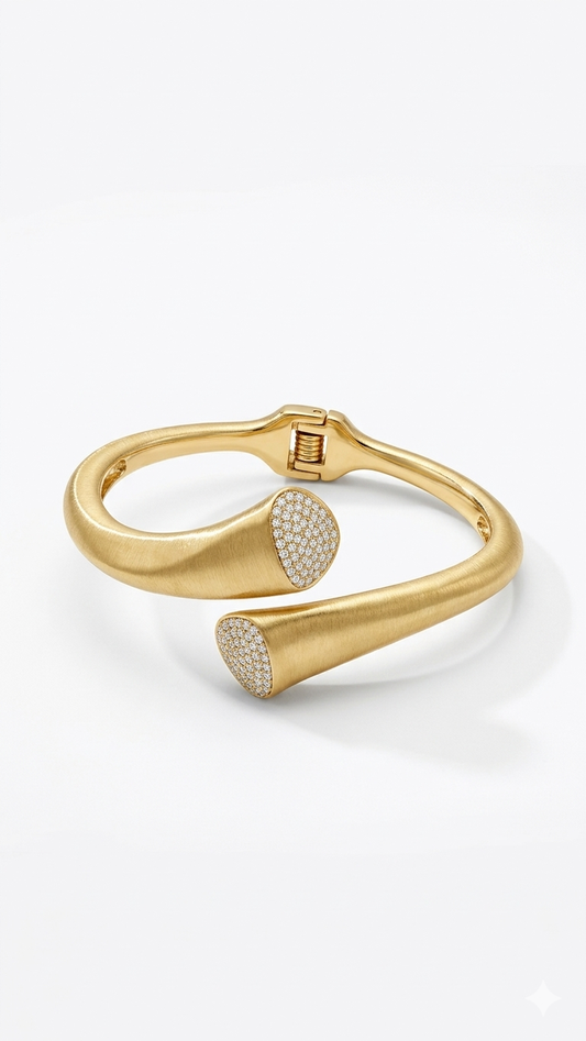 Taşlı Kelepçe Bileklik