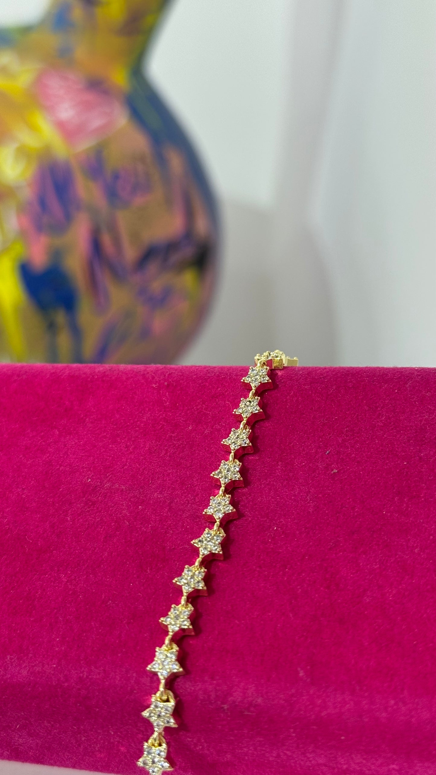 Yıldız Taşlı Bileklik