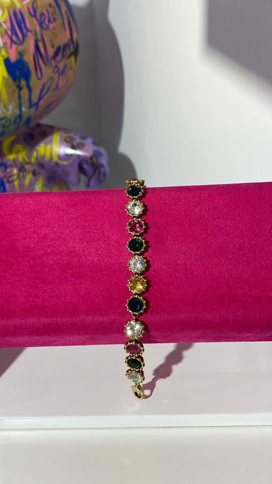 Çok Renkli Bronz Bileklik