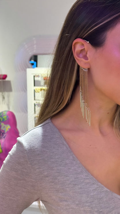 Saçaklı Earcuff