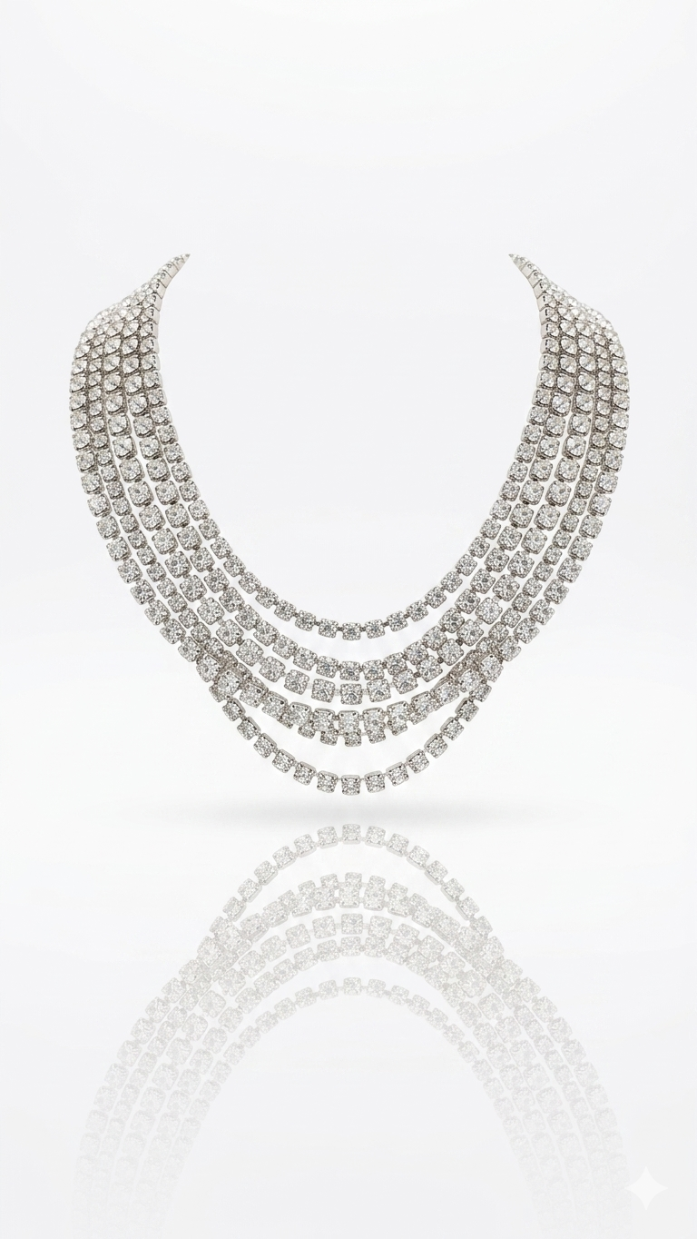 Taşlı Choker Kolye