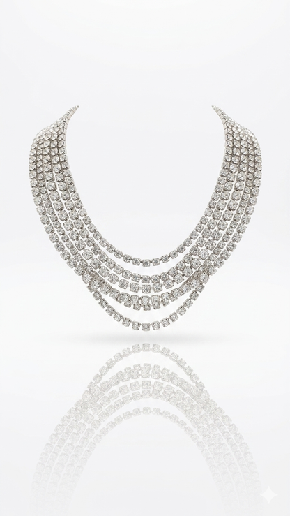 Taşlı Choker Kolye