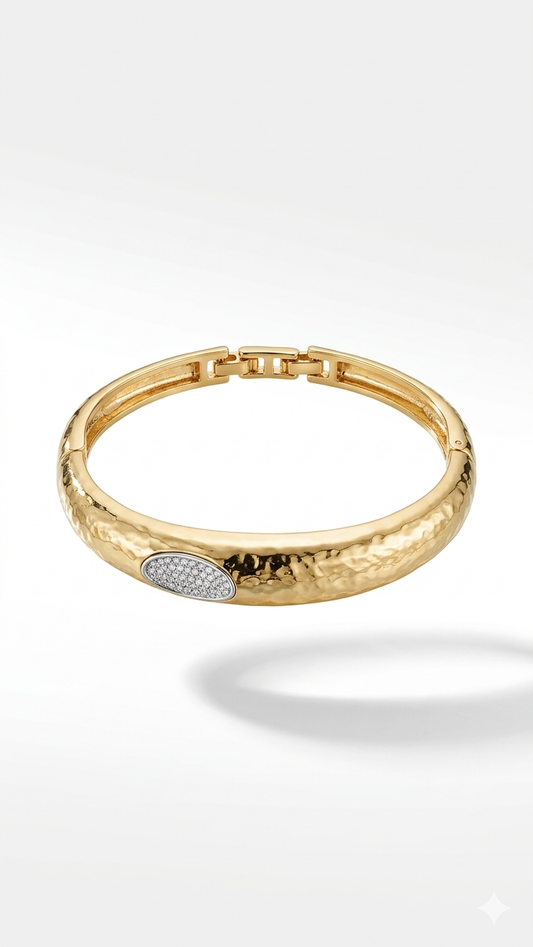 Taşlı Desenli Bileklik