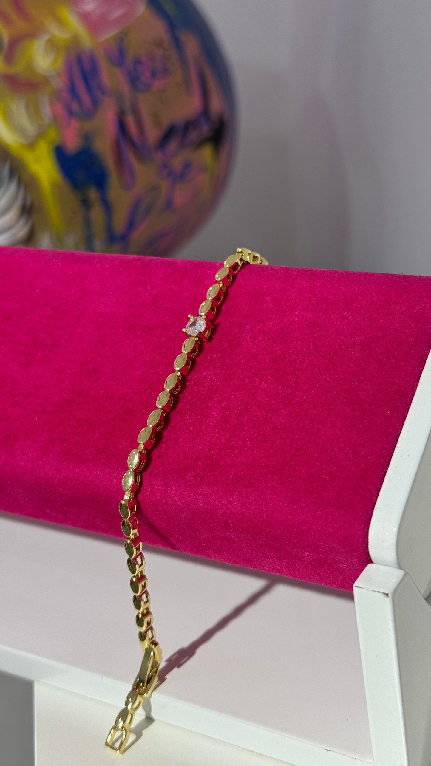 Tek Taşlı Bileklik