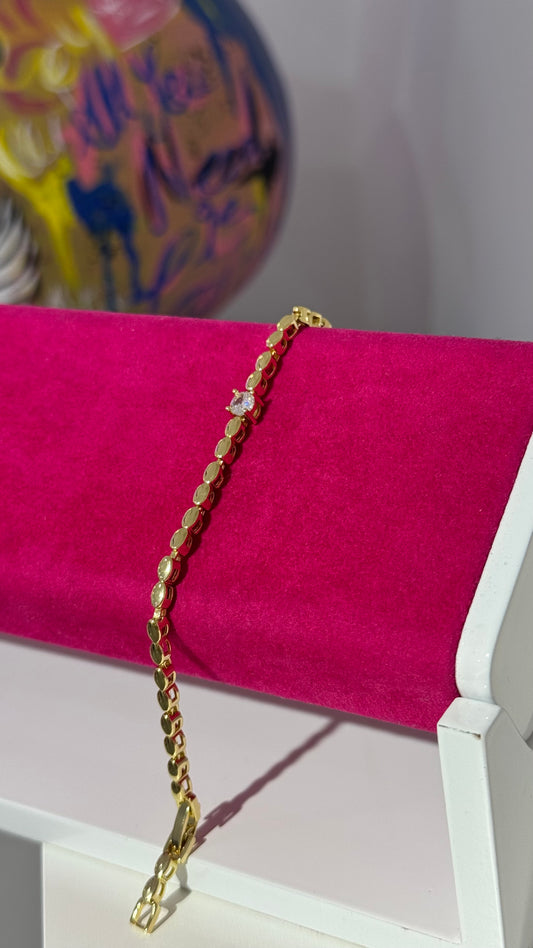 Tek Taşlı Bileklik