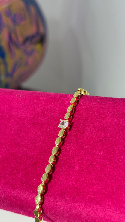 Tek Taşlı Bileklik